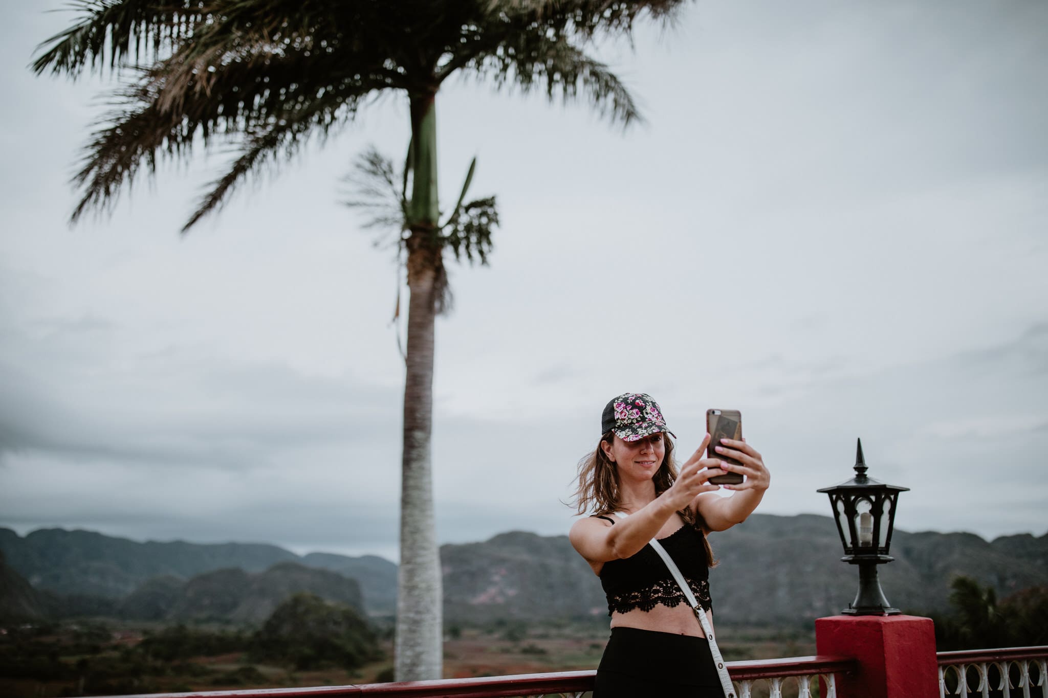 Roadside selfies in Vinales, Cuba. Wedding and travel photographer Brent Calis.